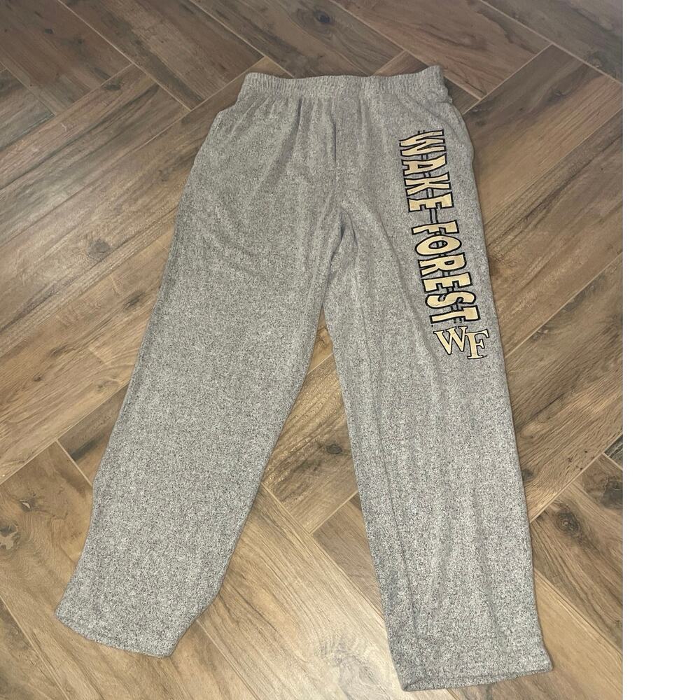 Concept Sports Men’s Wake Forest University Grey Sleepwear/Pajama Pants Large